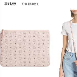 Brand New Never Worn MCM Visetos Original Pouch